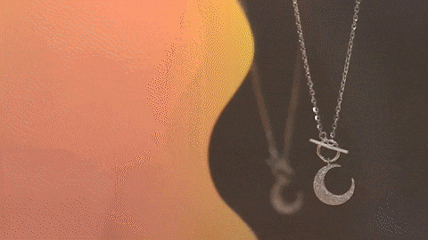 Moon Pendant Necklace - Necklace - ONNNIII