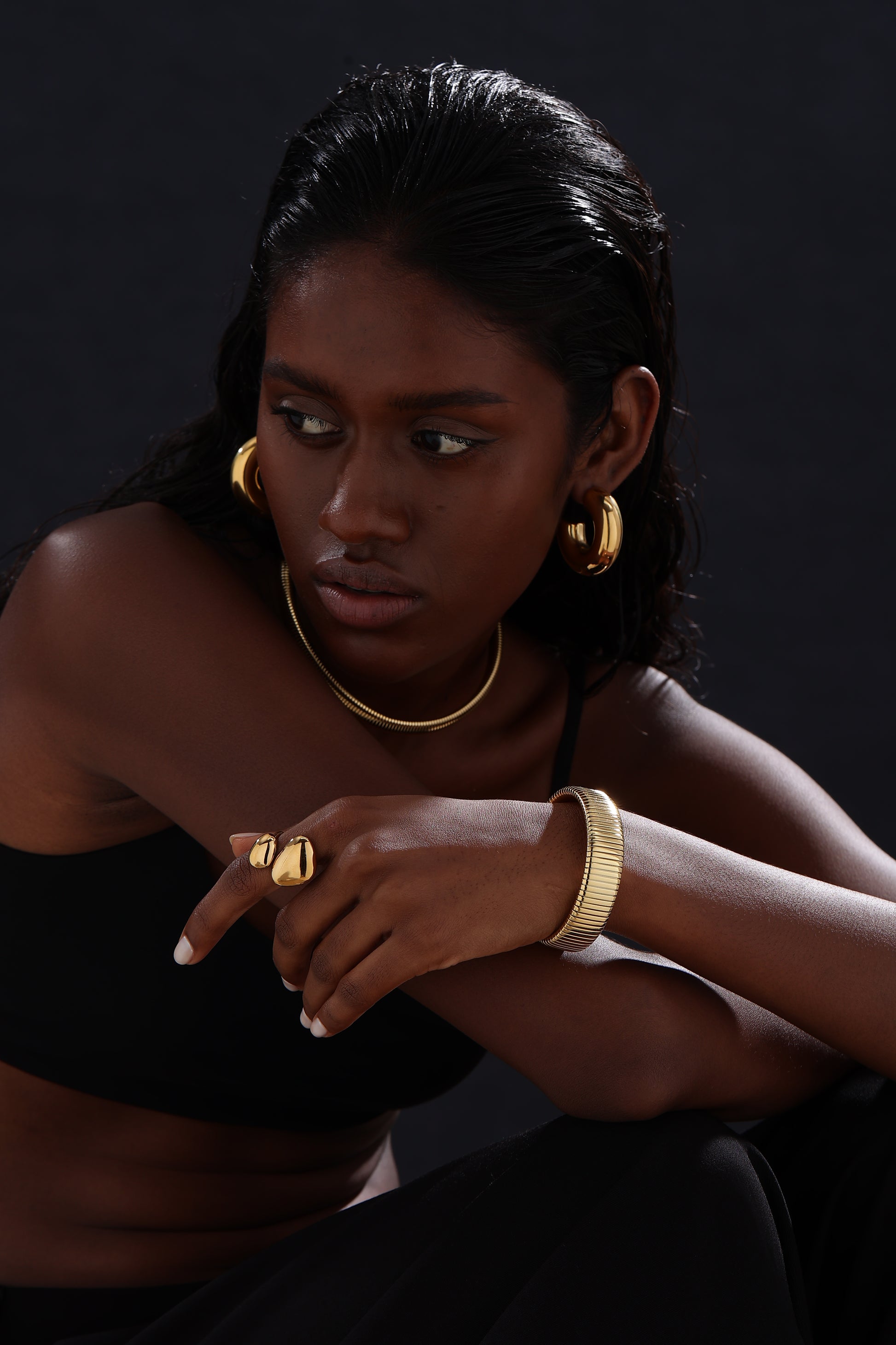 Snake Chain Bracelet - Unisex - Gold - Bracelet - ONNNIII