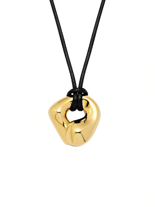 Flux Rope Necklace|Gold
