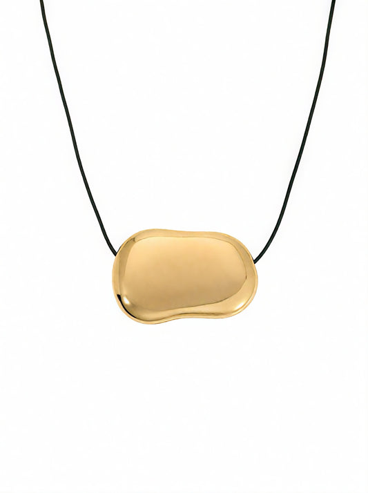 Flow Rope Necklace|Gold