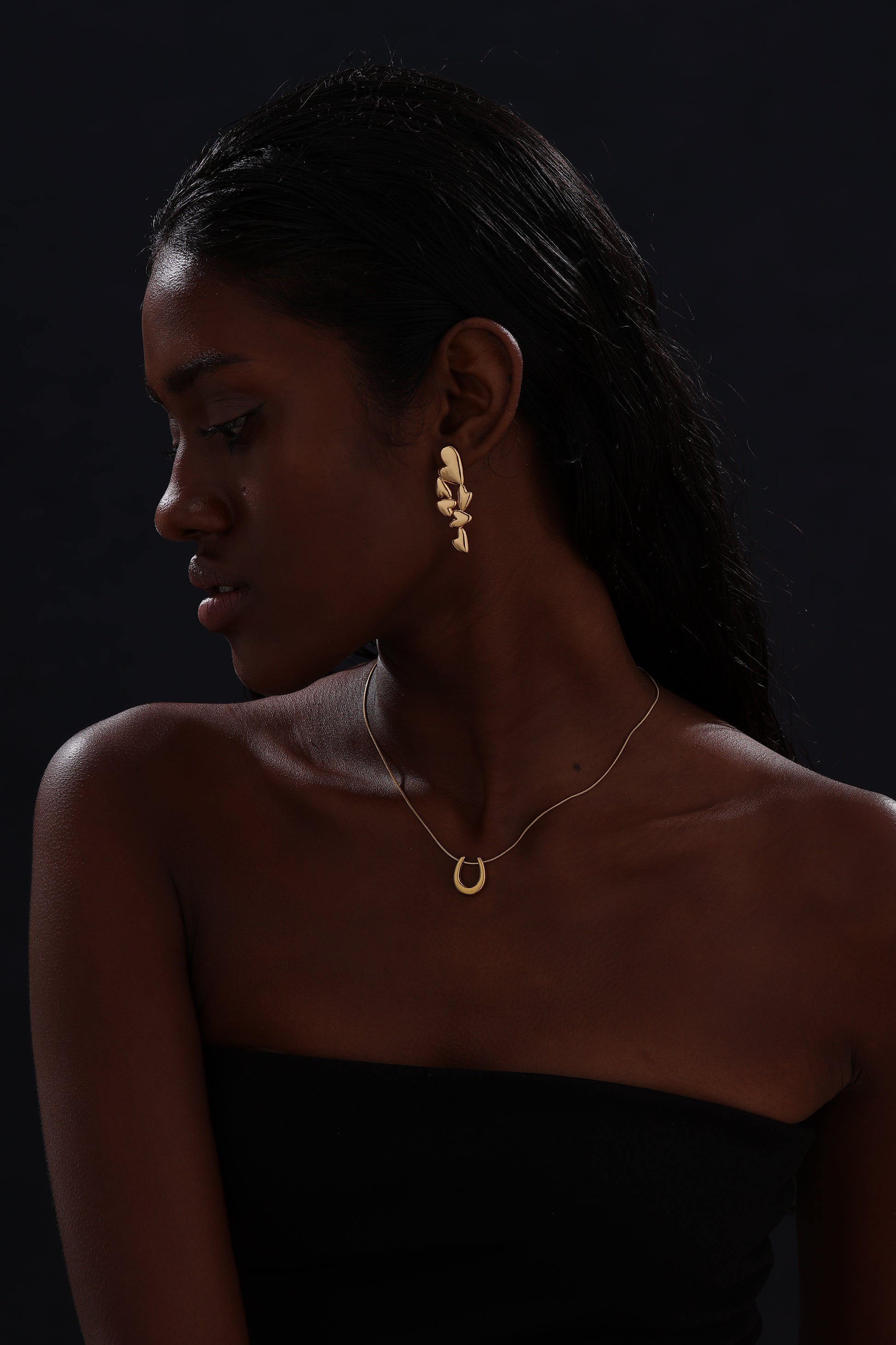 U Pendant Necklace - Necklace - ONNNIII