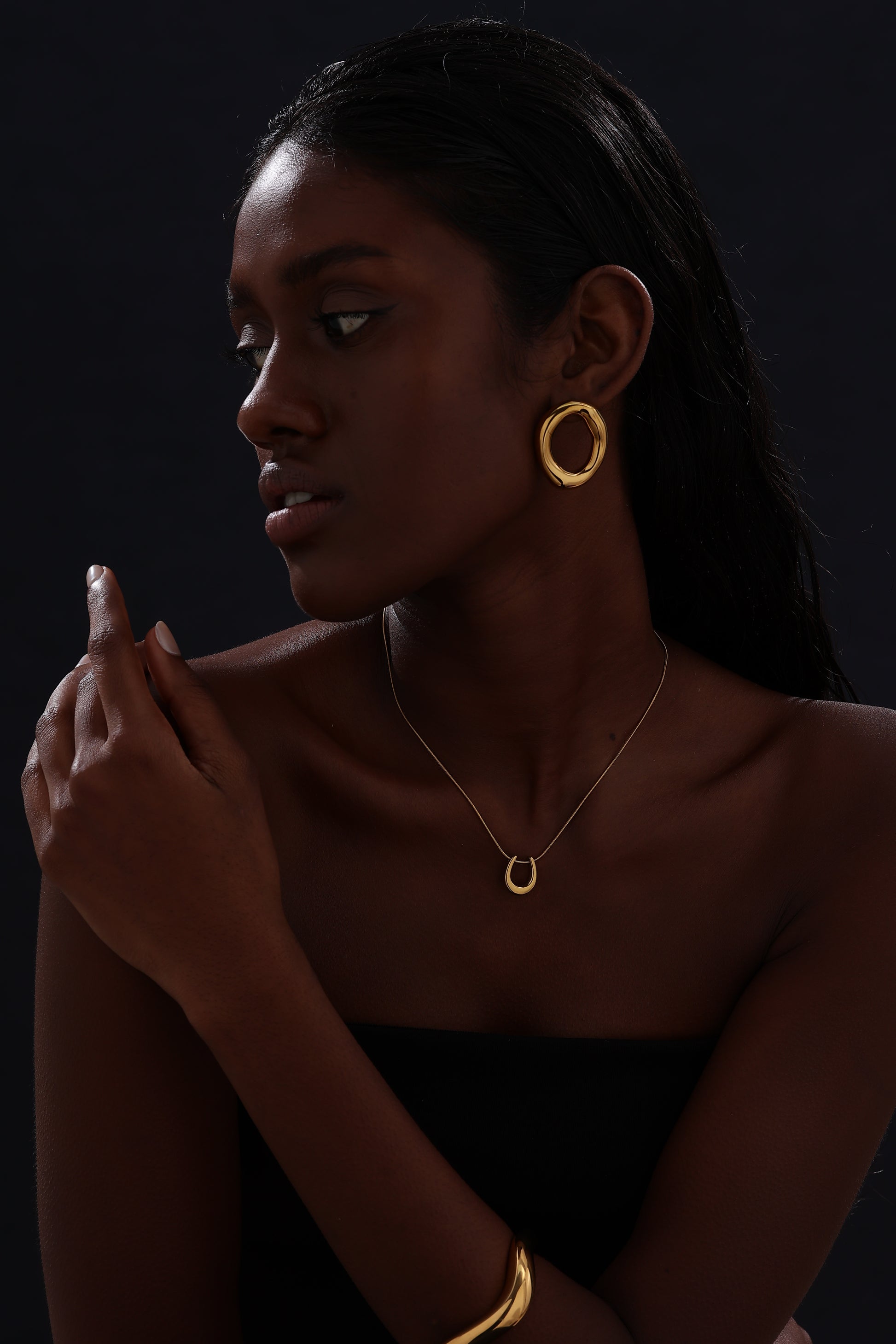 U Pendant Necklace - Necklace - ONNNIII