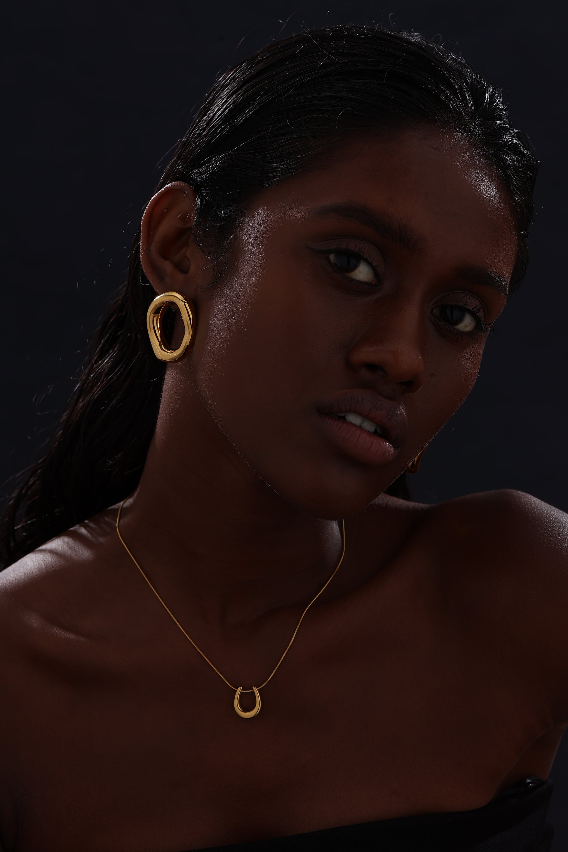 U Pendant Necklace - Necklace - ONNNIII