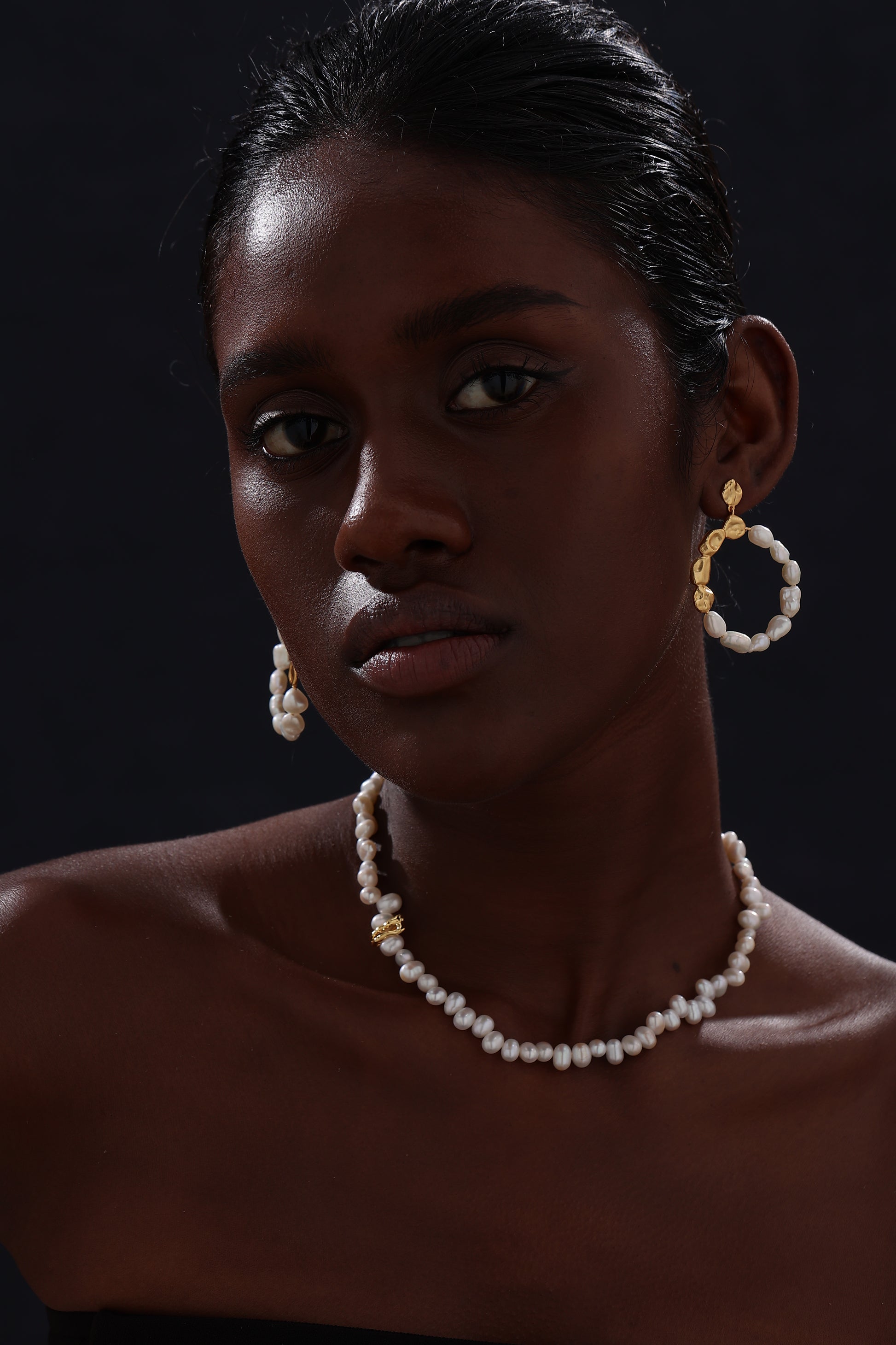 Freshwater Pearl Necklace - Necklace - ONNNIII