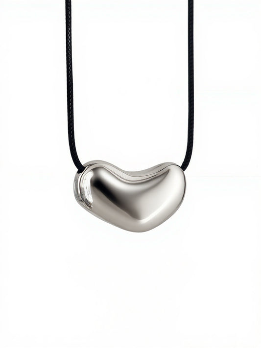 Rope Necklace | Silver