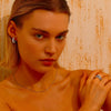Pavé Hoop Earrings - Earrings - ONNNIII
