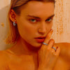 Pavé Hoop Earrings - Earrings - ONNNIII