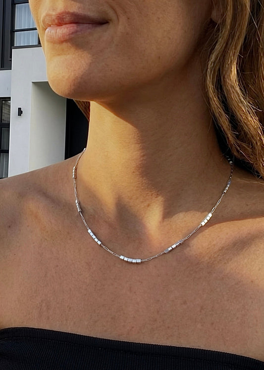 Ora Necklace | Silver