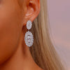Double Oval Drop Earrings - Earrings - ONNNIII