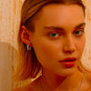 Pavé Hoop Earrings - Earrings - ONNNIII