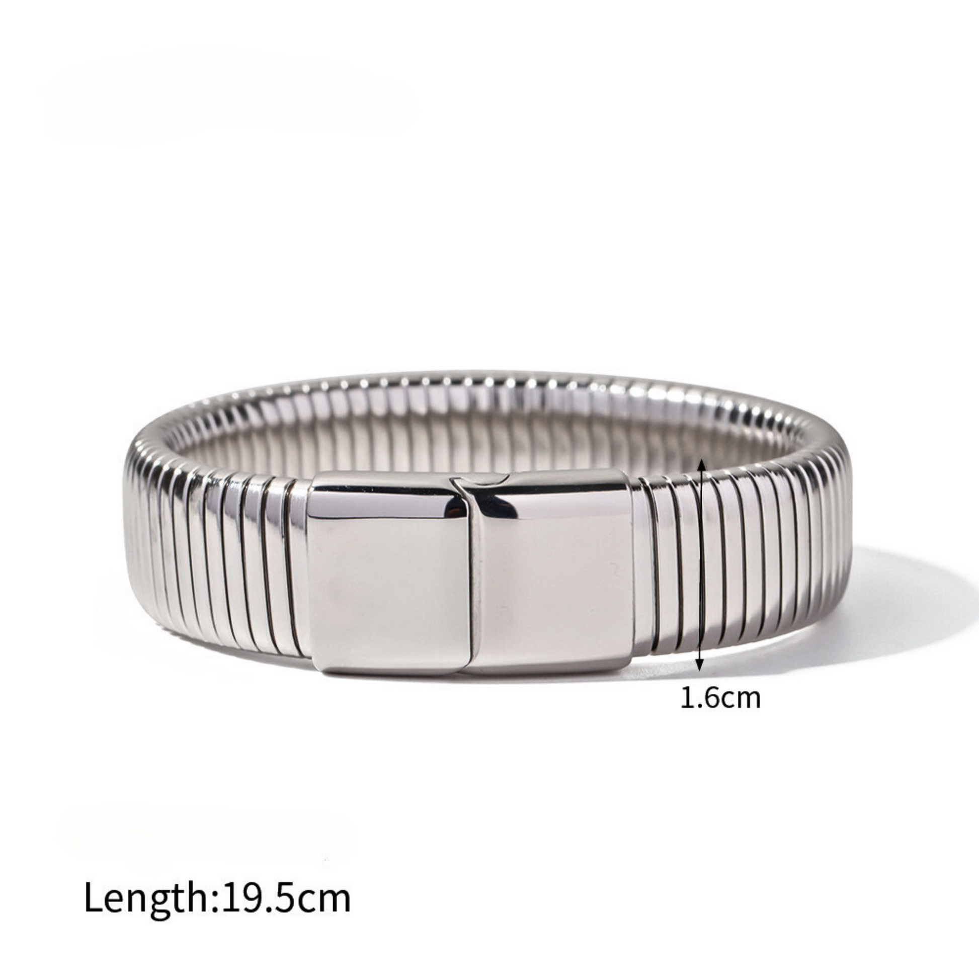 Snake Chain Bracelet - Unisex - Silver - Bracelet - ONNNIII