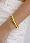 Wave Cuff | Gold