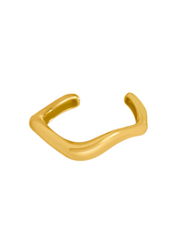 Wave Cuff | Gold