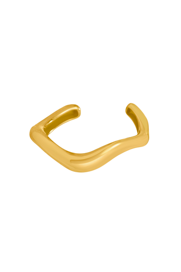 Wave Cuff | Gold