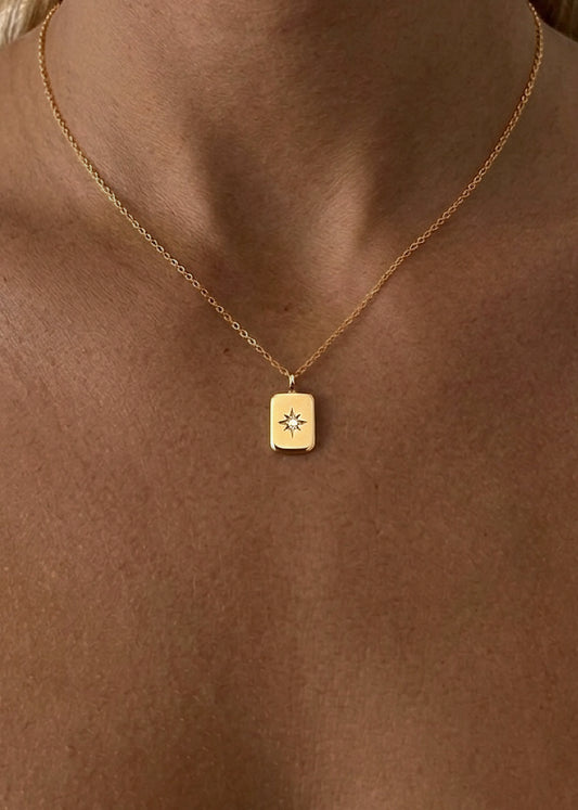 Astra Necklace | Gold