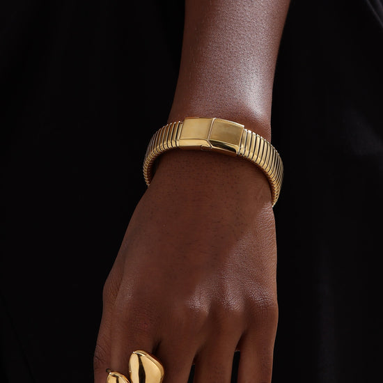 Snake Chain Bracelet - Unisex - Gold - Bracelet - ONNNIII