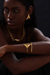 Triangle Cuff Bangle - Unisex - Bracelet - ONNNIII