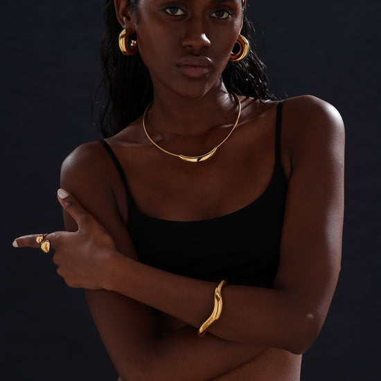 Chunky C Hoops Earrings - Unisex - Earrings - ONNNIII