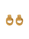 Knot Stud Earrings | Gold