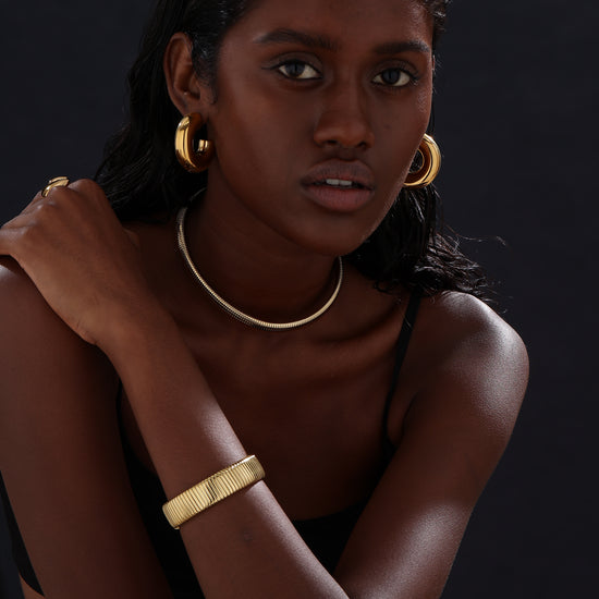 Snake Chain Bracelet - Unisex - Gold - Bracelet - ONNNIII