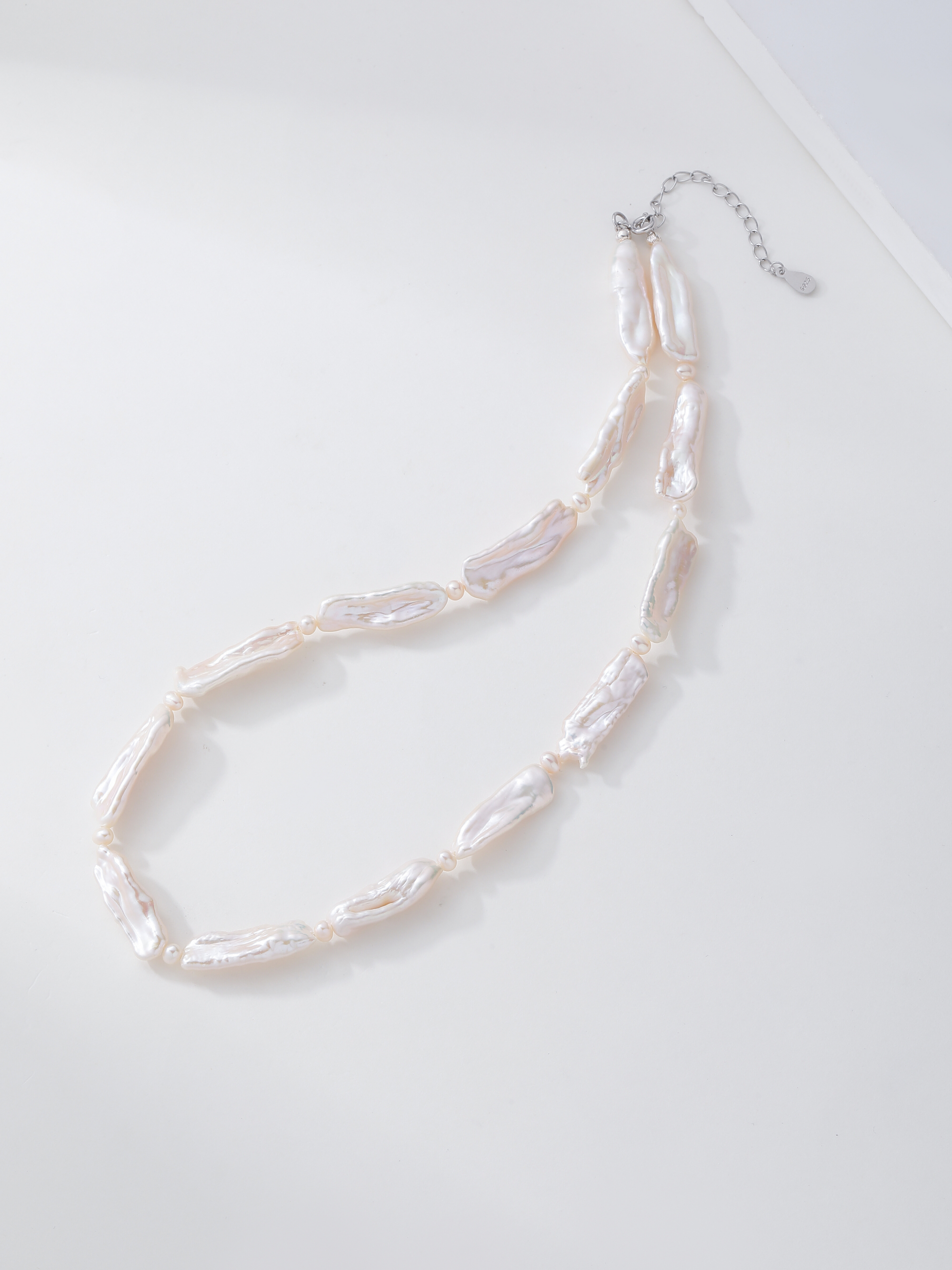 Baroque Stick Pearl Necklace - Necklace - ONNNIII