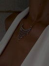 Waterfall Pendant Necklace - White - Necklace - ONNNIII