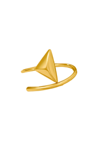 Triangle Cuff | Gold