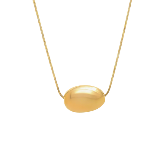 Bean Pendant Necklace｜Gold - Default Title - Necklace - ONNNIII