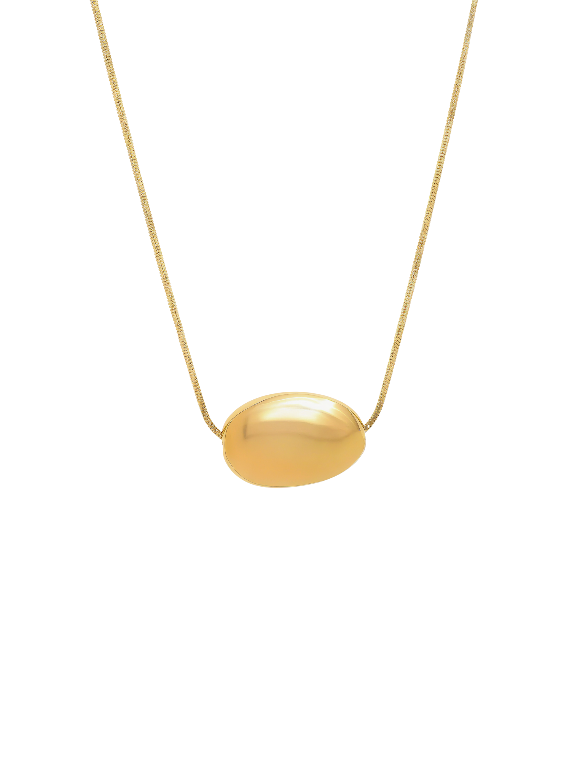 Bean Pendant Necklace｜Gold - Default Title - Necklace - ONNNIII