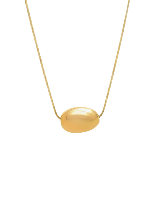 Bean Pendant Necklace｜Gold - Default Title - Necklace - ONNNIII