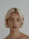 Knot Stud Earrings | Gold