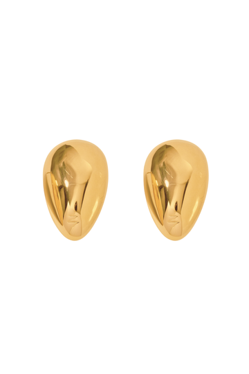 Chunky Teardrop Stud Earrings