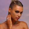 Wave Open Ring - Rhodium Plated Sterling Silver - Hypoallergenic - Ring - ONNNIII