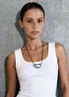 Vara Necklace | Silver