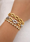 Tennis Bracelet | Gold