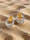 Knot Stud Earrings | Gold/Silver