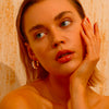Pearl Hoop Earrings - Gold - Earrings - ONNNIII