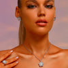 Flower Ring Inlaid with Pearl - Silver - Ring - ONNNIII
