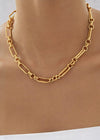 T-bar Curb Chain Necklace