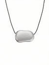 Flow Rope Necklace｜Silver