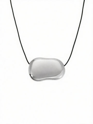 Flow Rope Necklace｜Silver