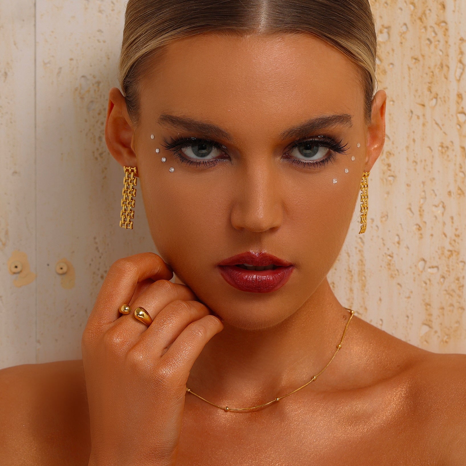 Gold Open Ring - Ring - ONNNIII