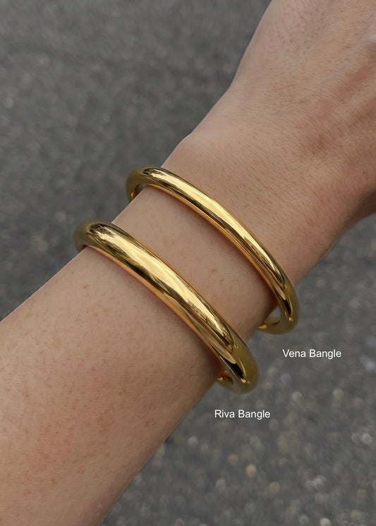 Vena Bangle | Gold