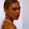 Oval Hoops with Pearl - Gold - Earrings - ONNNIII