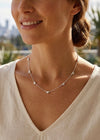 Lina Necklace | Silver
