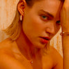 Pearl Hoop Earrings - Gold - Earrings - ONNNIII