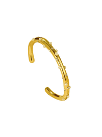 Cuff Inlaid with Pearls & CZ