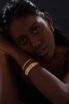 Erosion Textured Chunky Hoops - Earrings - ONNNIII