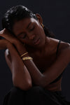 Erosion Textured Chunky Hoops - Earrings - ONNNIII