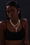 Pearl Scallop Stud Earrings - Earrings - ONNNIII